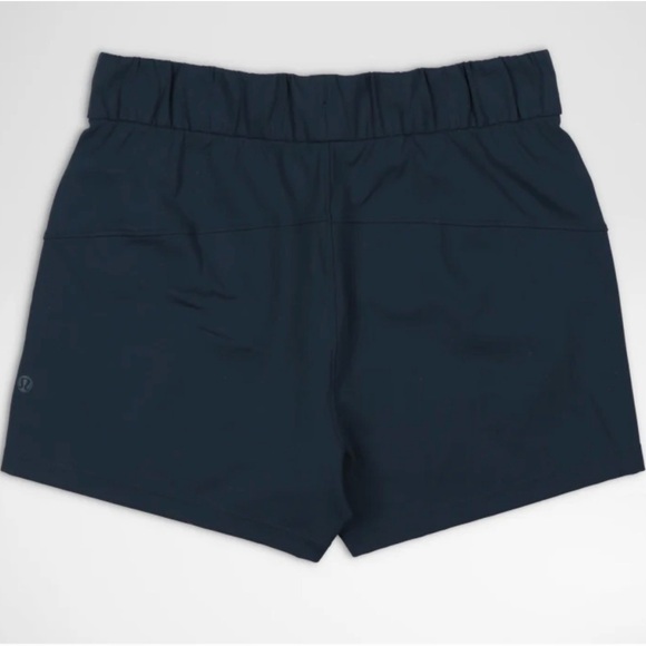 lululemon athletica On The Fly Shorts in Navy Blue - Picture 2 of 6